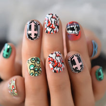 Charger l'image dans la galerie, Faux Ongles EchiQ avec motifs - BABES Corp