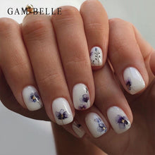 Charger l'image dans la galerie, Faux Ongles GAM-BELLE avec motifs de Fleurs - BABES Corp
